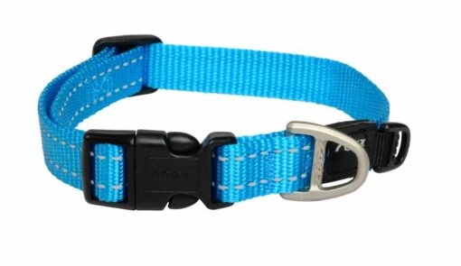 Rogz For Dogs Lumberjack Hondenhalsband Verstelbaar Turquoise 73 X 2,5 Cm -Dierenwinkel file 3