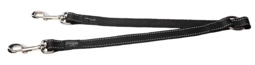 Rogz For Dogs Fanbelt Hondenriem Splitter Zwart 33 X 2 Cm -Dierenwinkel file 33