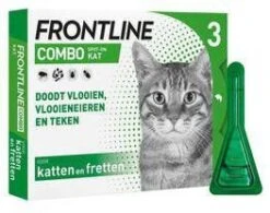 Frontline Combo Spot On Anti Vlooien En Teken Druppels Kat Vanaf 1 Kg 6 Pipetten -Dierenwinkel frontline combo kat 3 pipetten 844