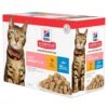 Hill's Science Plan Adult Light Multipack Kip En Zeevis - 4 X 12 X 85 Gram -Dierenwinkel hill s science plan adult light multipack kip en zeevis 4 x 12 x 85 gram