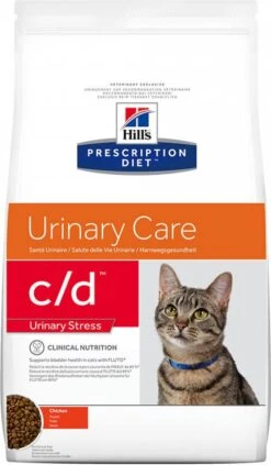 Hill&apos, S Prescription Diet C/D Multicare Stress Urinary Care Kattenvoer Met Kip 2 X 1, 5 Kg -Dierenwinkel hills prescription diet 1 5kg cd urinary stress met kip kattenvoer 109236