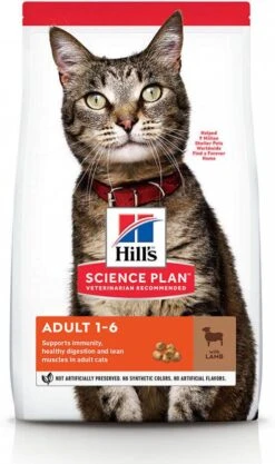 Hill's Hill&apos;s Adult Lam & Rijst Kattenvoer 10 Kg + 12 X Hill&apos;s Adult Favourite Selection Pouches -Dierenwinkel hills science plan 10kg adult 1 6 l care met lam kattenvoer 108645