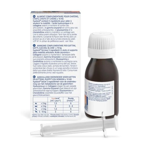 Virbac Hyaloral Solution 50ml -Dierenwinkel hyaloral solution dos