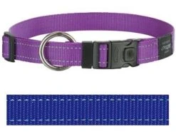 Rogz For Dogs Lumberjack Hondenhalsband Verstelbaar Blauw 73 X 2,5 Cm -Dierenwinkel image 12