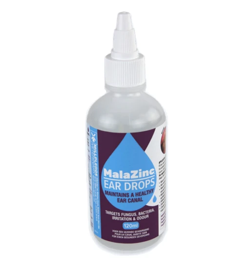 MalaZinc Ear Drops - 120 Ml -Dierenwinkel malazinc ear drops 120 ml