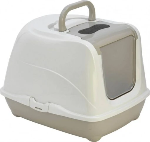 Moderna Products Kattentoilet Flip Cat Large Grijs -Dierenwinkel moderna kattentoilet flipcat large 50 cm warmgrijs 18353