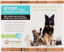 STOP! Animal Bodyguard Aromatherapie Anti Vlooien En Teken Druppels Hond En Kat 4 X 8 Ml -Dierenwinkel musthaves for animals stop animal bodyguard aromatherapie 4 x 8 ml 47124