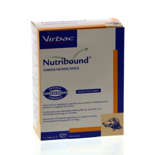 Nutribound Dog Tripack 3X150ml -Dierenwinkel nutribound chiens 1