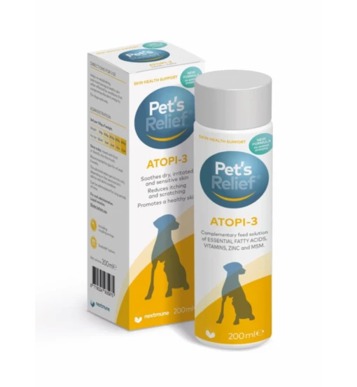 Pet's Relief Atopi-3 - 200 Ml -Dierenwinkel pet s relief atopi 3 200 ml