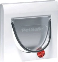 Gebr. De Boon PetSafe Staywell® 4 Sluitposities Klassiek Kattenluik Voor Katten -Dierenwinkel petsafe handmatig kattenluik met 4 standen en tunnel classic 917 wit 5030 147861