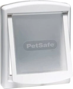 PetSafe Huisdierenluik In 2 Richtingen 740 Medium 26, 7 X 22, 8 Cm Wit 5020 -Dierenwinkel petsafe staywell original 2 way dierenluik 5527175