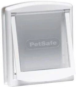 PetSafe Huisdierenluik In 2 Richtingen 740 Medium 26, 7 X 22, 8 Cm Wit 5020 -Dierenwinkel petsafe staywell original 715 huisdierluik 2 posities wit bruin of 431630