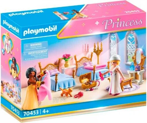 Playmobil ® Constructie Speelset Slaapzaal(70453 ), Princess Made In Germany(73 Stuks ) -Dierenwinkel playmobil princess slaapzaal 70453 4525181