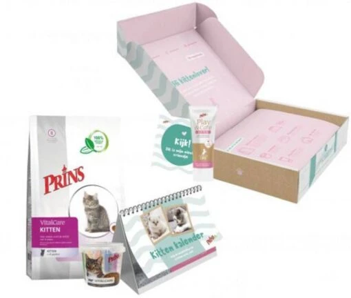 Prins Opgroeibox Vitalcare Kitten Gevogelte Kattenvoer Box + 1.5 Kg -Dierenwinkel prins opgroeibox vitalcare kitten kattenvoer 31678