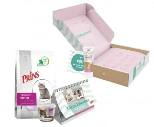 Prins Opgroeibox Vitalcare Kitten Gevogelte Kattenvoer Box + 1.5 Kg -Dierenwinkel prins opgroeibox vitalcare kitten kattenvoer gevogelte 60591