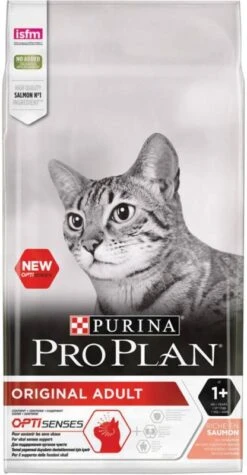 Pro Plan Original Adult Zalm Optisenses Kattenvoer 2 X 10 Kg + Gratis 4 X Felix Party Mix Snacks -Dierenwinkel pro plan kat adult zalm 10 kg 35774