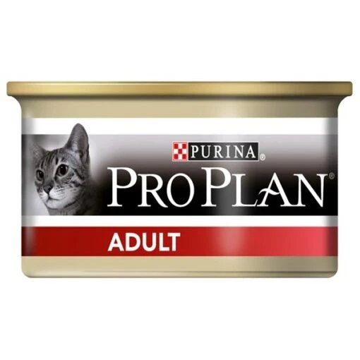 Purina Pro Plan Adult Kip En Rijst - Kattenvoer - 24x85g -Dierenwinkel proplan chat adult patee