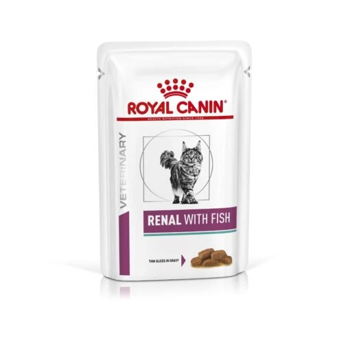 Royal Canin Renal - Kattenvoer Met Vis - 12x 85g -Dierenwinkel royal canin renal chat sachet thon 1 1