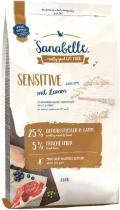 Sanabelle Adult Kattenvoer Met Struisvogel 10 Kg + 2 Kg Gratis -Dierenwinkel sanabelle 2kg adult met struisvogel kattenvoer 118269