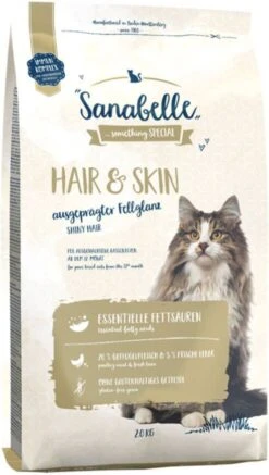 Sanabelle Hair & Skin Kattenvoer 10 Kg + 2kg Sensitive -Dierenwinkel sanabelle 2kg hair en skin kattenvoer 118288