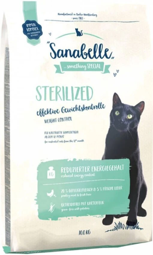 Sanabelle 2x10kg Sterilized Kattenvoer -Dierenwinkel sanabelle 2x10kg sterilized kattenvoer 118266