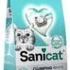 Sanicat Kattenbakvulling Clumping White 20 Liter -Dierenwinkel sanicat clumping white 20 33655