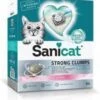 Sanicat Strong Clumps Baby Powder Kattenbakvulling 2 X 10 Liter -Dierenwinkel sanicat strong clumps kattengrit 10 liter 16499