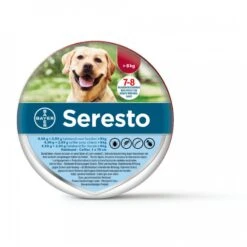 Seresto 5% Korting! Op Vlooienhalsband Voor Honden Voor Honden > 8 Kg(Halsband 70 Cm ) -Dierenwinkel seresto teken en vlooien halsband hond vanaf 8kg 70 cm 49714