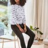 Classic Inspirationen Shirt Met Print Shirt(1 Delig ) -Dierenwinkel shirt in witzwart geprint van heine 665674