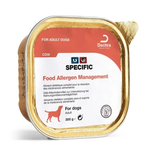 Specific Cdw Food Allergy Management – Hondenvoer Blik – 6x 300g -Dierenwinkel specific dog canflex 300g specialcare cdw 1