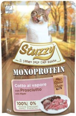 Stuzzzy Stuzzy Cat Grain Free Monoprotein Kitten Kip Nat Kattenvoer 85 Gram 2 X(16 X 85 Gr ) -Dierenwinkel stuzzy kattenvoer monoprotein kitten kip 85 gr 136025