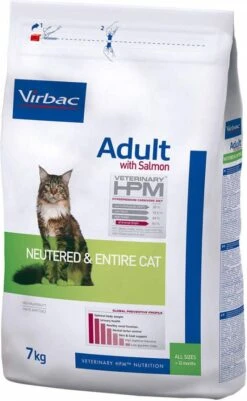 Virbac Veterinary HPM Adult Neutered & Entire Cat 1, 5 Kg -Dierenwinkel virbac 7kg veterinary hpm cat adult zalm kattenvoer 116835