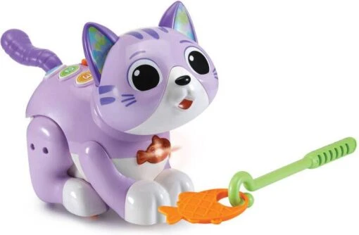 VTech Babyspeelgoed Kitten Junior 20, 2 Cm Lila 2 Delig(Nl ) -Dierenwinkel vtech baby speel met mij kitten 5481415