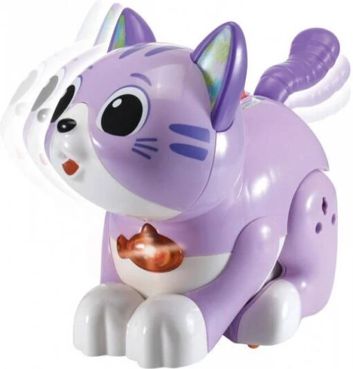 VTech Babyspeelgoed Kitten Junior 20, 2 Cm Lila 2 Delig(Nl ) -Dierenwinkel vtech speel met mij kitten 1 3 jaar 78660