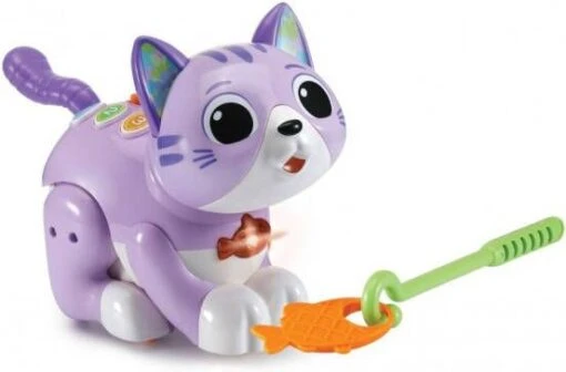 VTech Babyspeelgoed Kitten Junior 20, 2 Cm Lila 2 Delig(Nl ) -Dierenwinkel vtech speel met mij kitten 23839